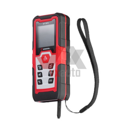 Дальномер лазерный 50 м Intertool (откидная ножка) 