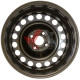 Диск колісний сталевий KIA, Huyndai 6xR15 PCD4x100 ET48 чорний Кременчуцький колісний завод