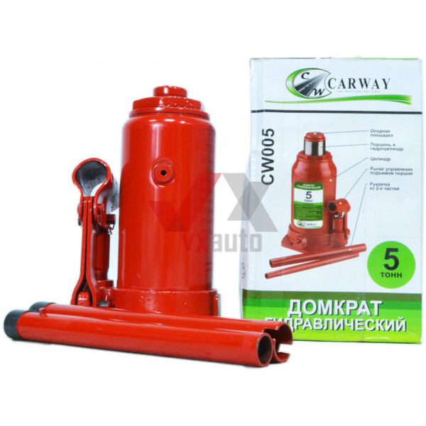 Домкрат гідравлічний  5 т 185-355 мм Carway (