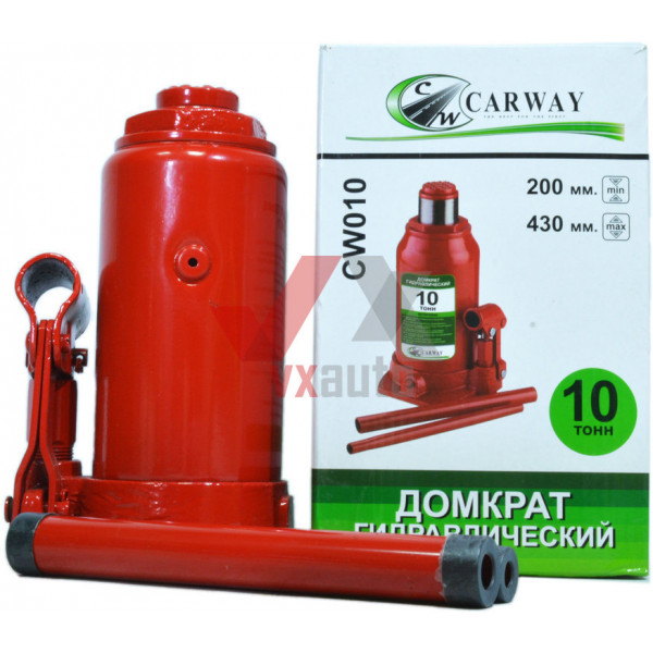 Домкрат гидравлический 10 т 200-430 мм Carway ( 