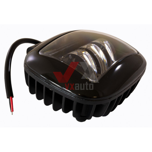 Фара додаткова LED прямокут. 120 х 95 х 50 (Д х В х Ш) 30 W Optimal-L Black