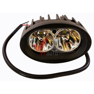 Фара дополнительная LED овал 100 х 70 (d х В) 20 W Optimal-L (комбинированная)