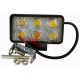 Фара дополнительная LED прямоуг. 110 x 60 х 50 (ДхВхШ) 45 W Optimal-L