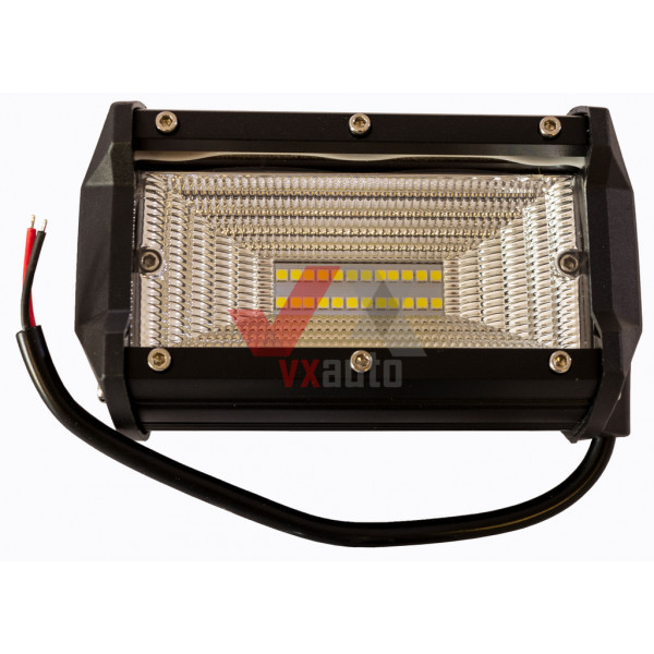 Фара додаткова LED прямокут. 130 х 75 х 65 (Д х В х Ш) 72 W Optimal-L