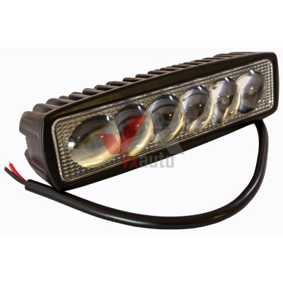 Фара додаткова LED прямокут. 160 х 45 х 50 (Д х В х Ш) 18 W Optimal-L