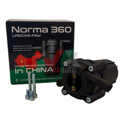 Фильтр ГБО паровой фазы Norma Ultra 360 (с отстойником)