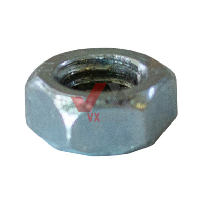 Гайка шестигранная DIN934 М5х0.8х4 клас6 белый цинк, к-т (10 шт.)