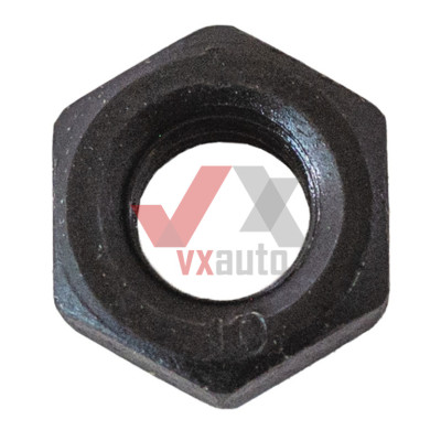Гайка шестигранна DIN934 М6х1.0х5 клас10 чорна, к-т (10 шт.)