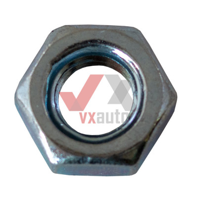 Гайка шестигранная DIN934 М8х1.25х6.5 клас6 белый цинк, к-т (10 шт.)