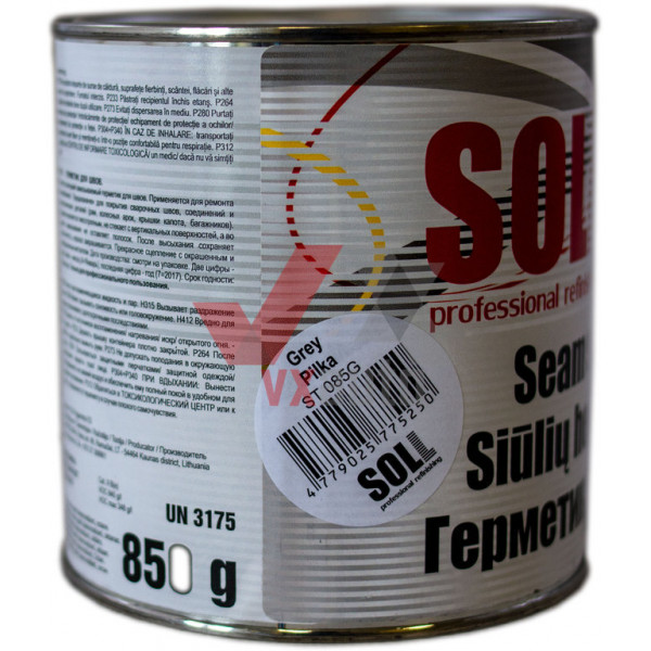 Герметик для швов 850 г серый SOLL ST