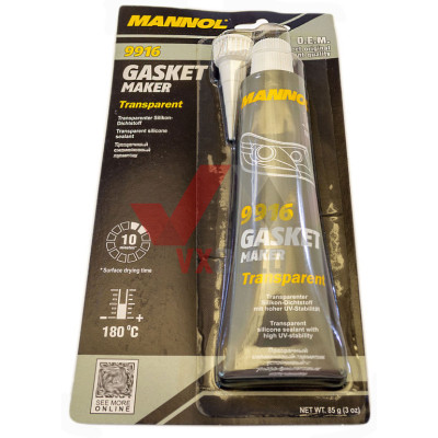 Герметик для скла силіконовий  85 г прозорий Mannol Gasket Maker