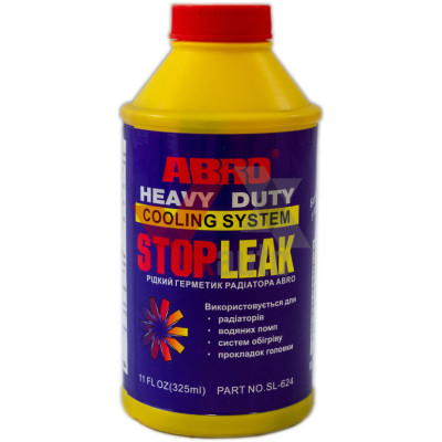 Герметик радиатора 325 мл ABRO Stop Leak (жидкость)