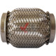 Гофра глушителя 55 х100 мм VW AGK (3-слойная, короткий фланец, Interlock)