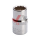 Головка дванадцятигранник 1/2" 14 мм х 38 мм Intertool