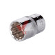 Головка двенадцатигранник 1/2" 19 мм х 38 мм Intertool