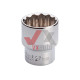 Головка двенадцатигранник 1/2" 27 мм х 42 мм Intertool