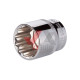 Головка двенадцатигранник 1/2" 27 мм х 42 мм Intertool