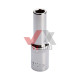 Головка шестигранник 1/2" 10 мм х 78 мм Intertool Cr-V (удлиненная)