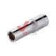 Головка шестигранник 1/2" 13 мм х 78 мм Intertool Cr-V (подовжена)