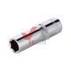 Головка шестигранник 1/2" 14 мм х 78 мм Intertool Cr-V (подовжена)