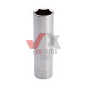 Головка шестигранник 1/2" 16 мм х 78 мм Intertool Cr-V (удлиненная)