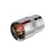 Головка шестигранник 1/2" 19 мм х 38 мм Intertool Cr-V