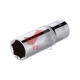 Головка шестигранник 1/2" 19 мм х 78 мм Intertool Cr-V (удлиненная)