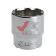 Головка шестигранник 1/2" 32 мм х 44 мм Intertool Cr-V