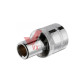 Головка шестигранник 1/2" 8 мм х 38 мм Intertool Cr-V