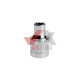 Головка шестигранник 1/2" 8 мм х 38 мм Intertool Cr-V