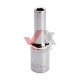 Головка шестигранник 1/2" 8 мм х 78 мм Intertool Cr-V (удлиненная)