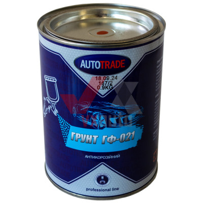 Грунт 0.9 кг красно-коричневый AUTOTRADE ГФ-021