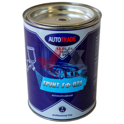 Грунт 0.9 кг серый AUTOTRADE ГФ-021