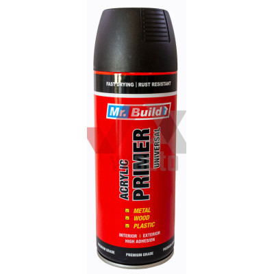Грунт аэрозоль 0.4 л черный Mr. Build
