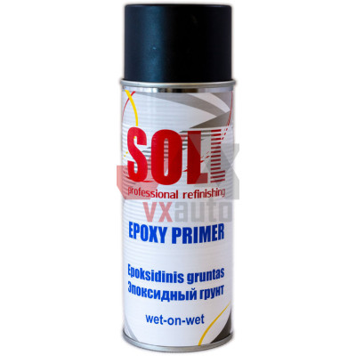 Грунт аэрозоль эпоксидный 0.4 л черный SOLL Epoxy Primer 1K