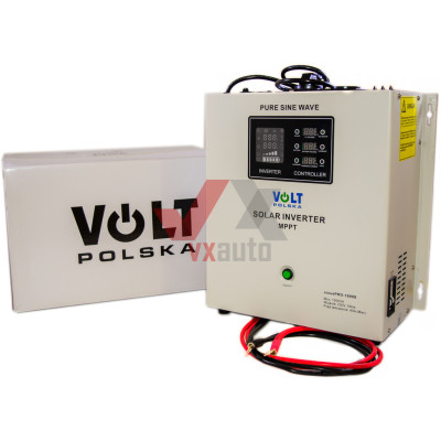Інвертор (із вбудованим сонячним регулятором) Volt Polska Sinus PRO 1500 S