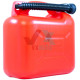 Каністра для палива 10 л пластмасова Carlife (з лійкою)