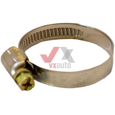 Хомут 30 - 40 мм W2 нержавіюча сталь  VORTEX штука (продаються упаковками, в упак. 10 шт.)