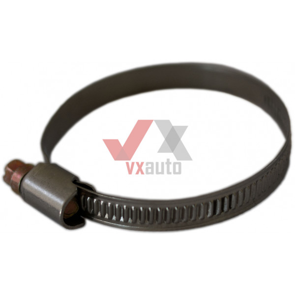 Хомут 40 - 60 мм W2 нержавеющая сталь  VORTEX штука (продаются упаковками, в упак. 10 шт.)
