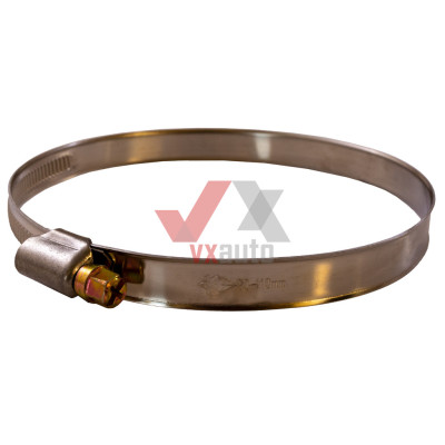 Хомут 90 - 110 мм W2 нержавеющая сталь  VORTEX штука (продаются упаковками, в упак. 5 шт.)