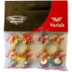 Клема АКБ покрита міддю VORTEX, к-т (2 шт.)