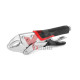 Клещи зажимные 180 мм Intertool Cr-V