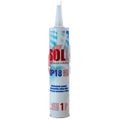 Клей для лобового скла 310 мл SOLL SP 18 (высых. 1 час)