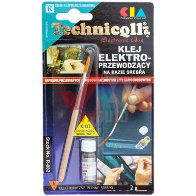 Клей электропроводящий 2 г Technicqll 