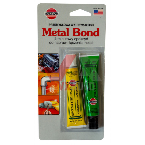 Клей (холодна зварка) для металу 56.7 г Versachem Metal Bond (оригінал)