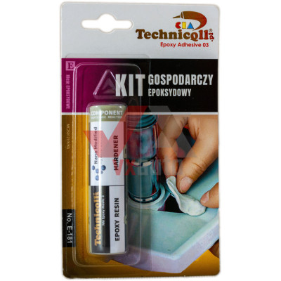 Клей (холодная сварка) хозяйственный 35 г Technicqll (пластилин)