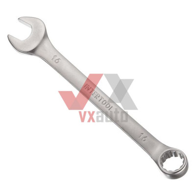 Ключ комбинированный 16 мм Intertool Cr-V 