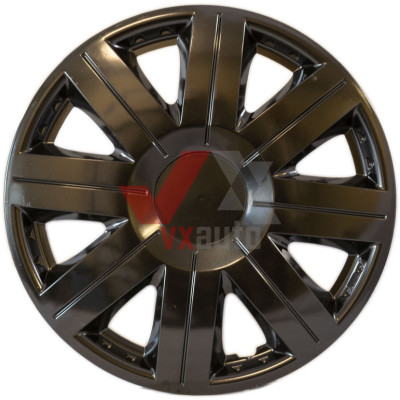 Ковпаки R14 чорні Jestic COSMOS BLACK, к-т (4 шт.)