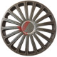 Колпаки R14 Серебряные Argo Radical PRO Dark, к-т (4 шт.)