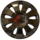 Ковпаки R15 чорні Jestic AURA BLACK, к-т (4 шт.)